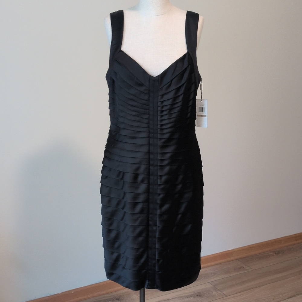 NWT Not so basic little black Dress Calvin Klein 12
